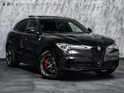 Used Alfa Romeo Stelvio Quadrifoglio 510 HP (375 kW) 2020 Black SUV