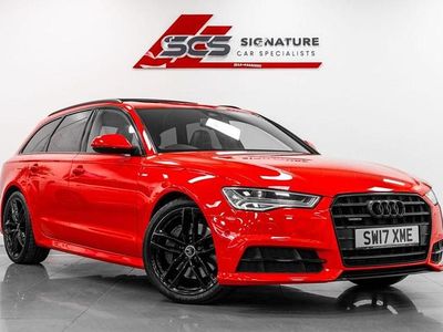 Used Audi A6 Black Edition 320 HP (235 kW) 2017 Red Estate