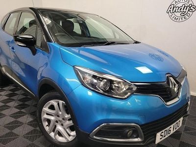 Blue Used 2016 Renault Captur Dynamique SUV | £5,999 (Good price)