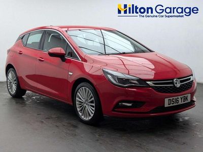 Used Vauxhall Astra Elite 150 HP (110 kW) 2016 Red Hatchback