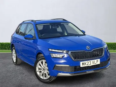 Used Skoda Kamiq SE 95 HP (69 kW) 2023 Blue SUV