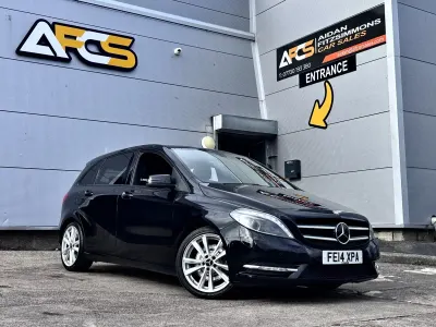 Begagnad Mercedes B220