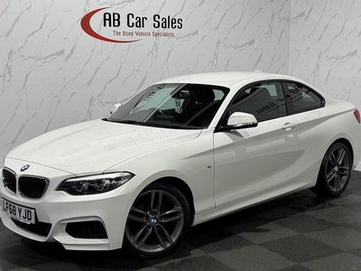 Used BMW 218 M Sport 2018 White Coupe
