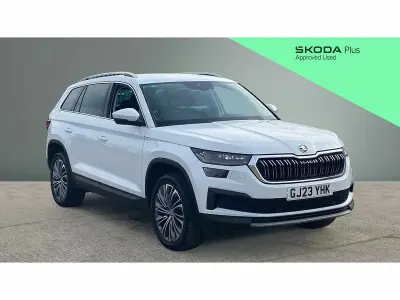 Used Skoda Kodiaq SE L Executive 150 HP (110 kW) 2023 White SUV
