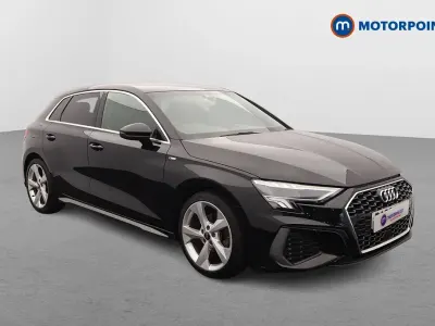 Used Audi A3 S-Line 2023 Black Sedan