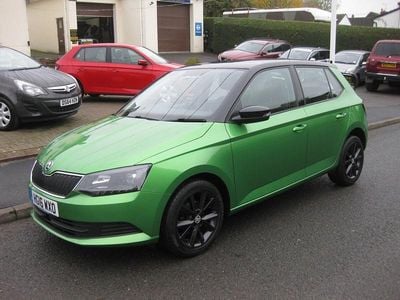 Used Skoda Fabia Colour Edition 2016 Green Hatchback