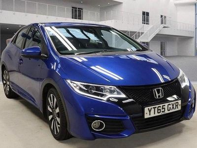 Used Honda Civic SE Plus 142 HP (104 kW) 2015 Blue Hatchback
