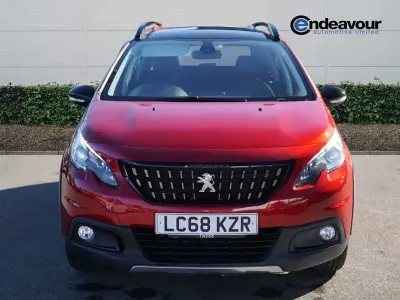 Begagnad Peugeot 2008 GT-line 2019 Röd SUV