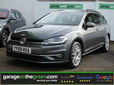 Used VW Golf VII Edition 150 HP (110 kW) 2019 Urano grey metallic Estate