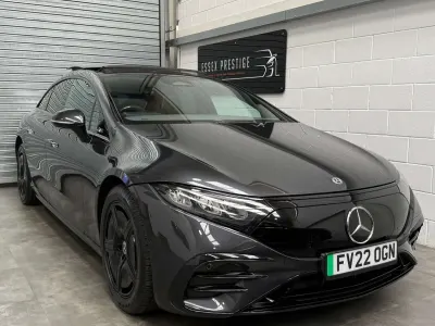 Used Mercedes EQS450+ AMG line 244 kW (333 HP) 2022 Black Sedan