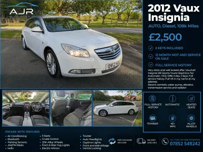 Used Vauxhall Insignia