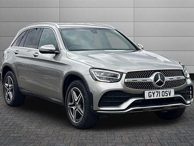 Used Mercedes GLC300e AMG line 320 HP (235 kW) 2022 Silver Estate