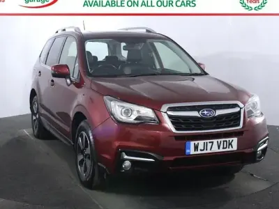 Used Subaru Forester Premium 147 HP (108 kW) 2017 Red SUV
