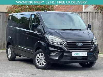 Used Ford Transit Custom Limited 130 HP (95 kW) 2023 Black Van