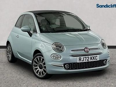 Green Used 2022 Fiat 500 Dolcevita Cabriolet | £11,442 (Fair price)