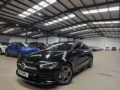 Used Mercedes CLA250e Shooting Brake AMG line 2021 Black Estate