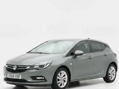 Used Vauxhall Astra S 110 HP (80 kW) 2018 Grey Hatchback