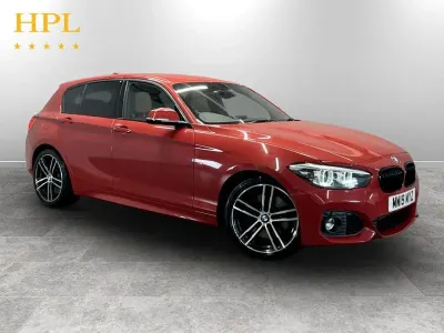 Used BMW 118 M Sport 136 HP (100 kW) 2019 Red Hatchback