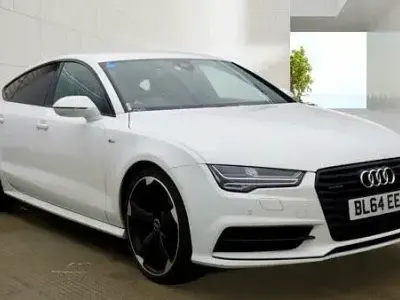 Used Audi A7 Black Edition 2014 White Hatchback