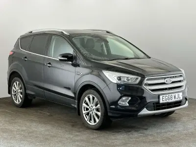 Used Ford Kuga Titanium 120 HP (88 kW) 2019 Black SUV