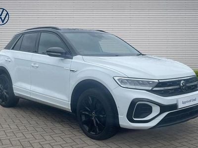 Used VW T-Roc R-line 150 HP (110 kW) 2022 White SUV