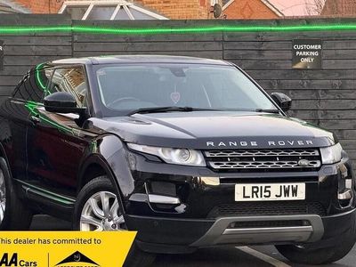 Black Used 2015 Land Rover Range Rover evoque Pure Coupe | £8,799 (Good price)