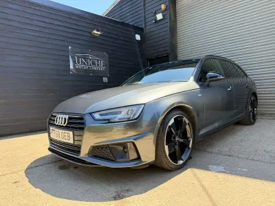 Used Audi A4 Black Edition 190 HP (139 kW) 2019 Grey Estate