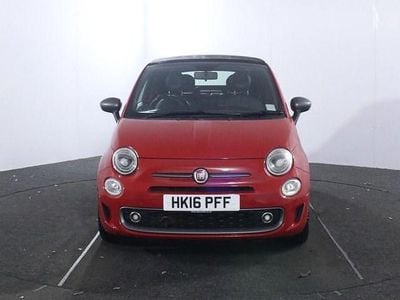 Used Fiat 500C S 85 HP (62 kW) 2016 Red Cabriolet
