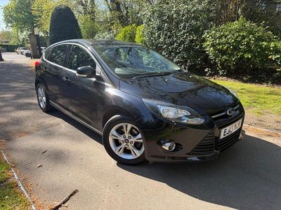 Used Ford Focus Zetec 2013 Black Hatchback