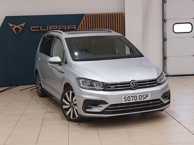 Silver Used 2020 VW Touran R-line MPV | £19,998 (Fair price)