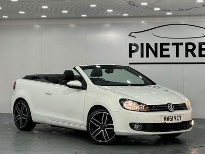 White Used 2012 VW Golf Cabriolet GT Cabriolet | £6,999 (A bit pricey)