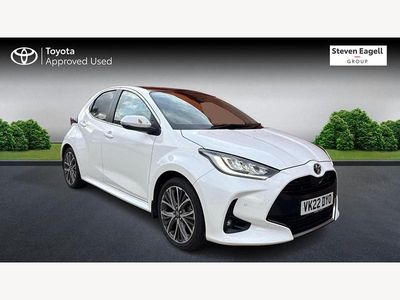 Used Toyota Yaris Hybrid 2022 White Hatchback