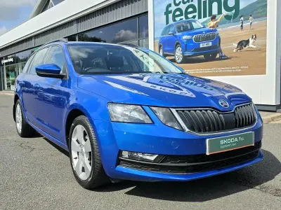 Used Skoda Octavia SE Drive 2019 Blue Estate
