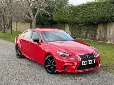 Red Used 2016 Lexus IS300h Sport Line Sedan | £12,750 (Fair price)