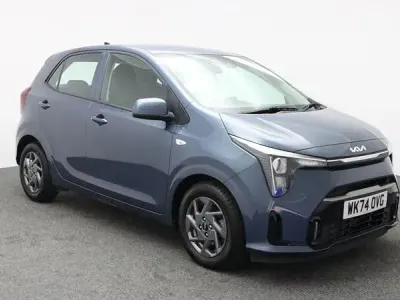 Used Kia Picanto 62 HP (45 kW) 2024 Blue Hatchback
