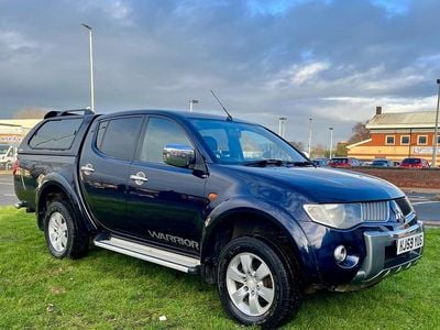 Blue Used 2009 Mitsubishi L200 Warrior Pickup | £4,650 (Fair price)