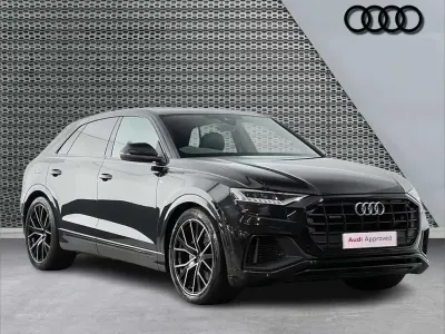 Used Audi Q8 Black Edition 340 HP (250 kW) 2023 Black SUV