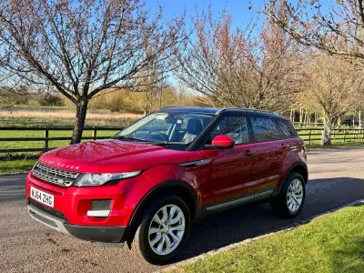 Used Land Rover Range Rover evoque Pure 2014 Red SUV