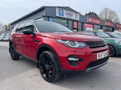 Begagnad Land Rover Discovery Sport HSE 180 HK (132 kW) 2017 Röd SUV