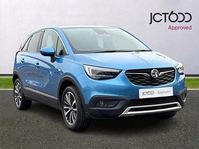 Used Vauxhall Crossland X Elite 128 HP (94 kW) 2019 Blue SUV