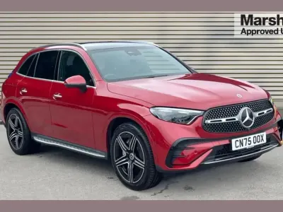 Used Mercedes GLC220 AMG line 194 HP (142 kW) 2025 Red SUV