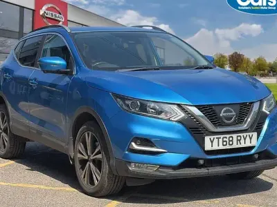 Used Nissan Qashqai N-Connecta 131 HP (96 kW) 2018 Blue SUV
