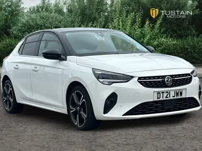 Used Vauxhall Corsa Elite 100 HP (73 kW) 2021 White Hatchback