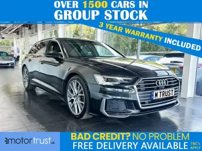Used Audi A6 S-Line 204 HP (150 kW) 2019 Grey Estate