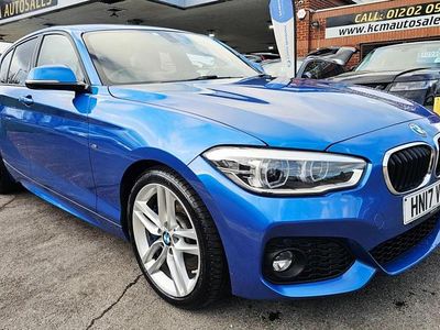 Used BMW 118 M Sport 2017 Blue Hatchback