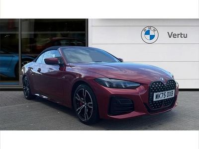 Used BMW 420 M Sport 184 HP (135 kW) 2025 Red Cabriolet