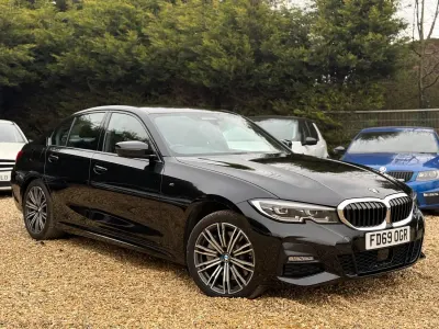 Used BMW 330e M Sport 2020 Black Sedan
