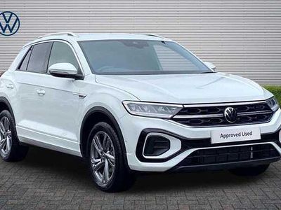 Used VW T-Roc R-line 150 HP (110 kW) 2025 Pure white SUV