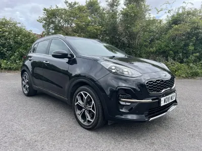 Used Kia Sportage GT-Line 174 HP (127 kW) 2018 Black SUV