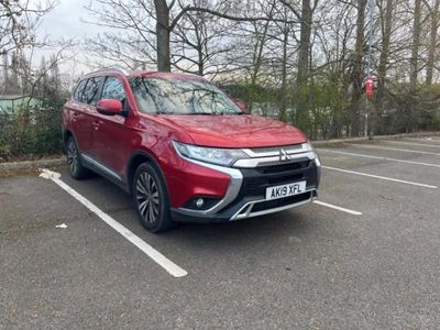 used Mitsubishi Outlander ESTATE 2.0 Juro 5dr CVT [4WD, Eco Mode, Rear View Camera, Privacy Glass, 18" Alloys]